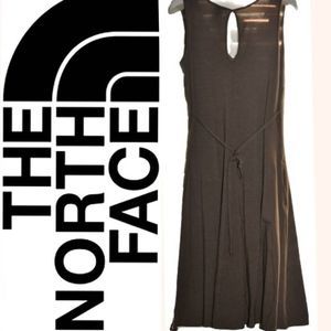 The North Face Jersey Sleeveless Midi Keyhole Dress with pockets